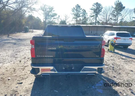 2019 Chevrolet Silverado 1500 Lt from USA, damaged, VIN 3GCUYDED7KG111835